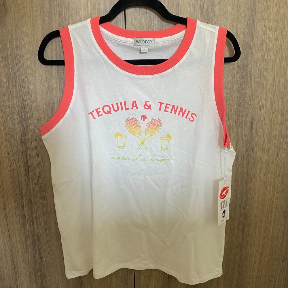 NWT Wildfox Tequila & Tennis Tank